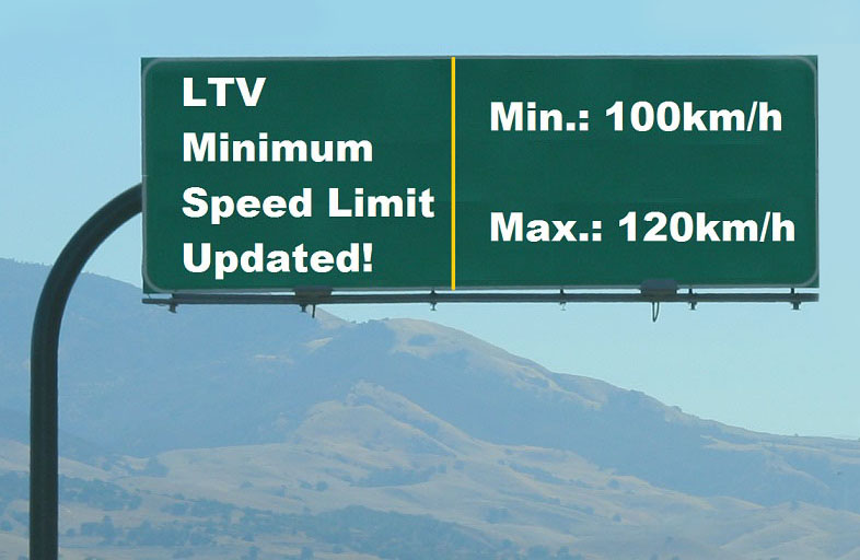 Minimum speed limit increased- UAE