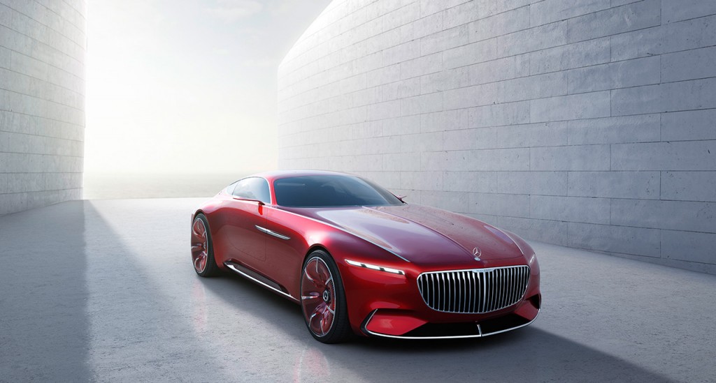 All-Electric Mercedes Maybach 6 Concept Revealed at Pebble Beach