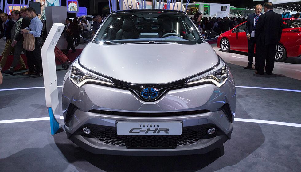 The All-new Toyota C-HR Revealed at the Paris Motor Show 2016