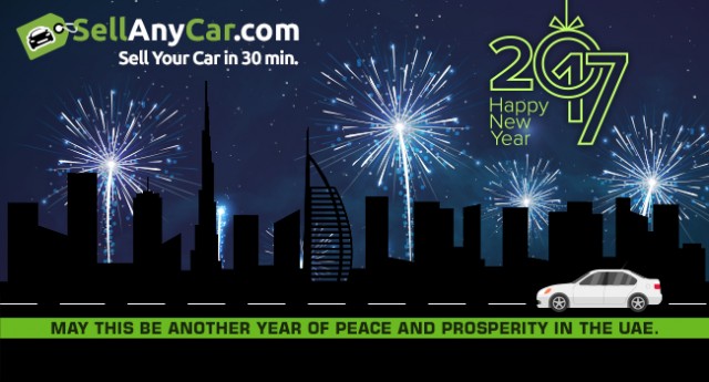 SellAnyCar.com Wishes You a Happy New Year