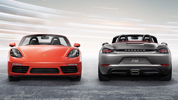 Turbocharged 2017 Porsche 718 Boxster S with Revamped Design