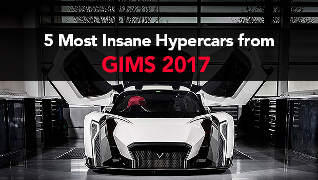 5 Most Insane Hypercars from Geneva Motor Show 2017