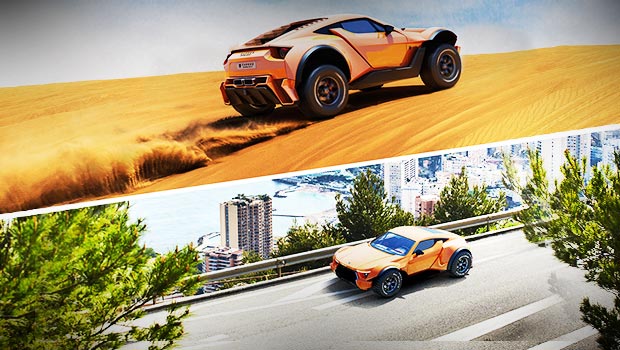 SandRacer 500 GT – The UAE-Made All-Terrain Supercar Revealed